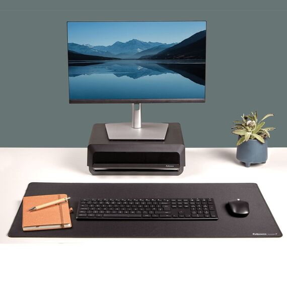 Fellowes Breyta Schreibtischunterlage Stoff, Polyester, Gummi Grau, 2 image