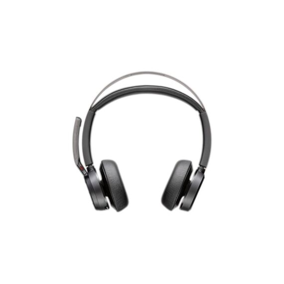 HP Poly Voyager Focus 2 USB-C-C-Headset, für Microsoft Teams zertifiziert, + USB-C/A-Adapter +Ladestation