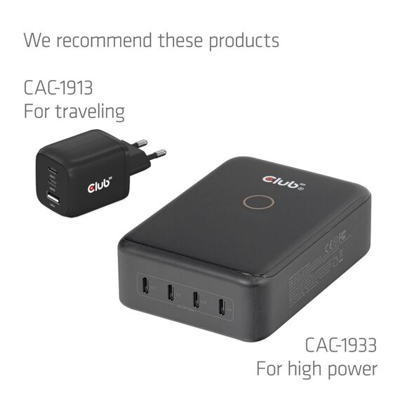 CLUB3D USB-C® Safe Kabel mit Lade-Display 240W ohne Datentransfer, 2 m, 6 image