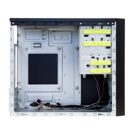 Chieftec HT-01B-OP Computer-Gehäuse Mini Tower Schwarz, 3 image