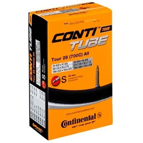 Continental 0182031 Fahrradschlauch Presta-Ventil 27"/28"