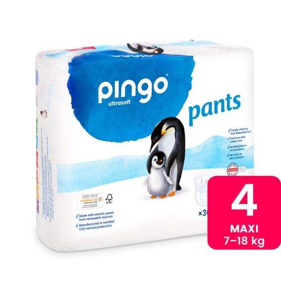 Pingo 0307-00 Wegwerfwindel Junge/Mädchen 4 30 Stück(e)
