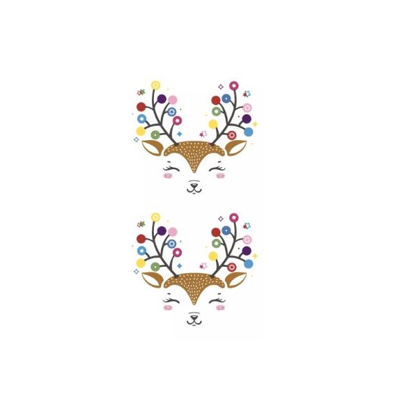 Paper + Design Colourful Deer Taschentücher 21.5 x 22 cm 10 Stk.