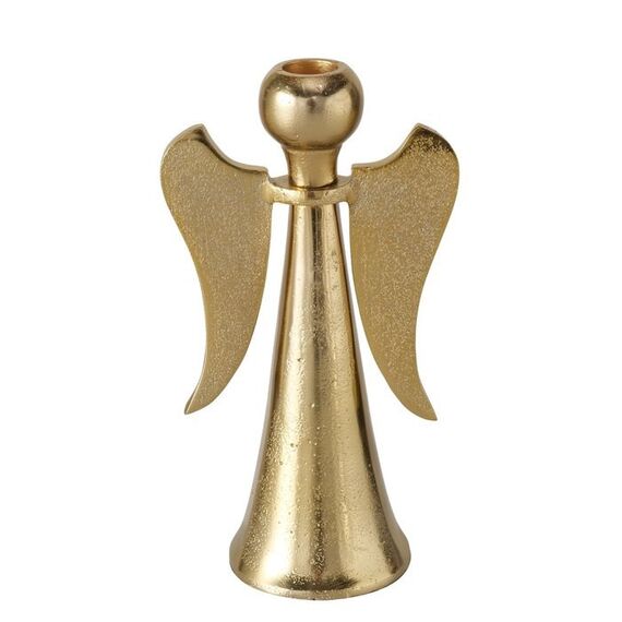 Boltze Kerzenleuchter Pebla Kerzenständer Aluminium Gold