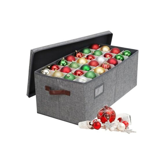 Relaxdays Weihnachtskugeln Aufbewahrungsbox