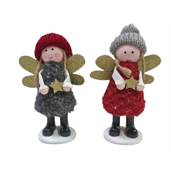 dameco 82442 Dekorative Statue & Figur Rot, Grau