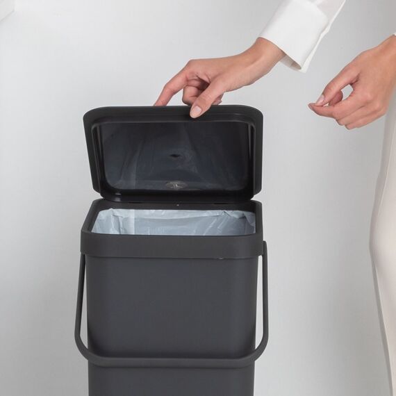 Brabantia SORT & GO RECYCLE BIN 40 l Rechteckig Grau, 2 image