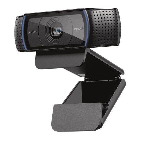 Logitech C920 Pro HD Webcam 3 MP 1920 x 1080 Pixel USB Schwarz
