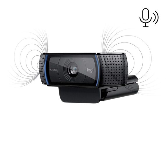 Logitech C920 Pro HD Webcam 3 MP 1920 x 1080 Pixel USB Schwarz, 11 image