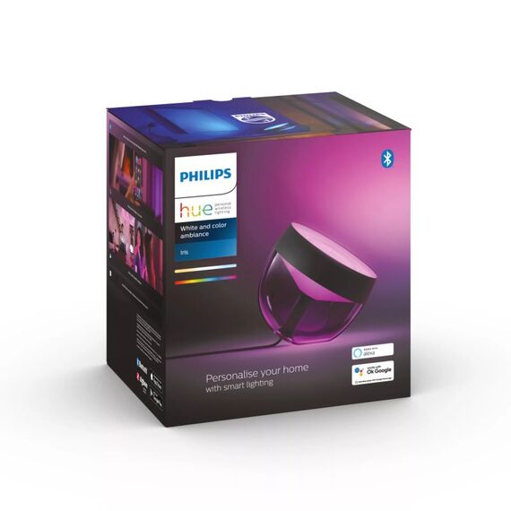 Philips Hue White and Color ambiance Iris Tischleuchte schwarz, 4 image