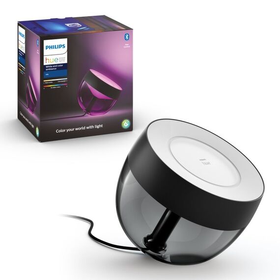 Philips Hue White and Color ambiance Iris Tischleuchte schwarz, 7 image