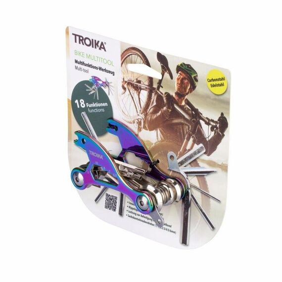 TROIKA BTL15/MC Multi-Tool-Zange Taschengröße 18 Werkzeug Mehrfarbig, 3 image