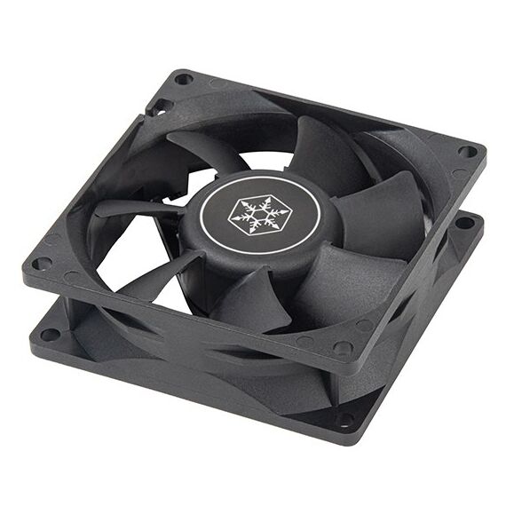 Silverstone FN80 Computergehäuse Ventilator 8 cm Schwarz 1 Stück(e), 4 image