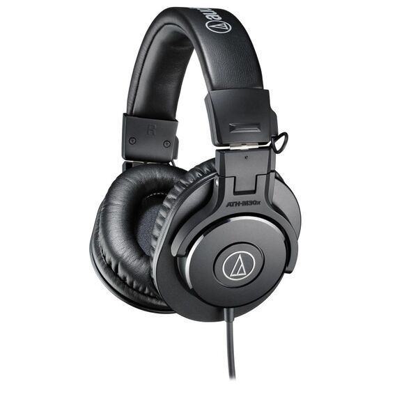 Audio-Technica ATH-M30X Kopfhörer & Headset Kabelgebunden Kopfband Bühne/Studio Schwarz