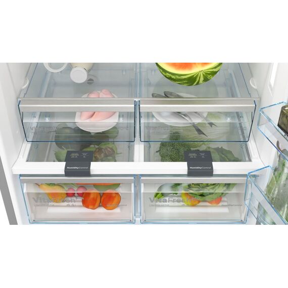 Bosch Serie 6 KGN86AIDR Kühl- und Gefrierkombination Freistehend 631 l Edelstahl, 3 image