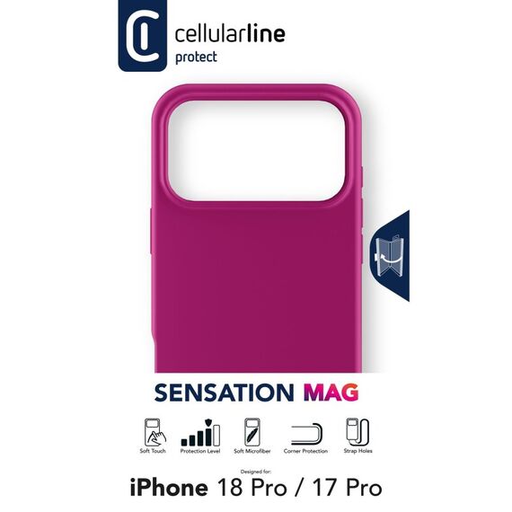 Cellularline SENSATION MAG - IPHONE 17 PRO / 18 PRO, Farbe: Pink, 2 image