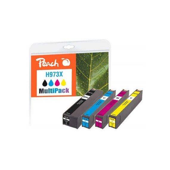 Peach PI300-941 Druckerpatrone 4 Stück(e) Kompatibel Hohe (XL-) Ausbeute Schwarz, Cyan, Pink, Gelb