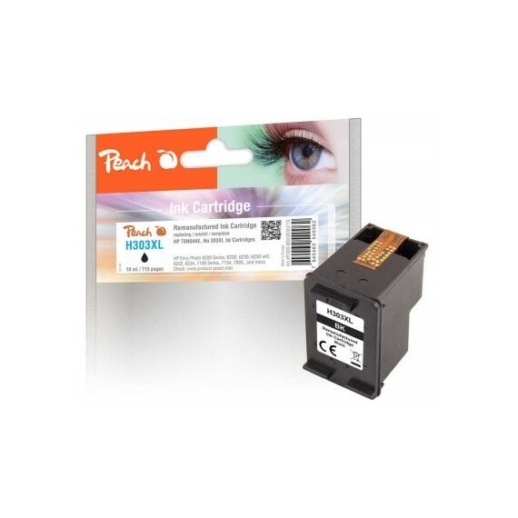 Peach PI300-893 Druckerpatrone 1 Stück(e) Kompatibel Hohe (XL-) Ausbeute Schwarz