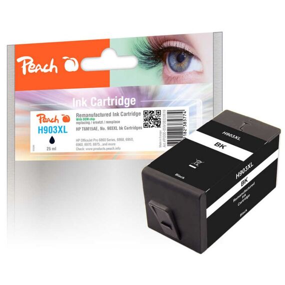 Peach PI300-859 Druckerpatrone 1 Stück(e) Kompatibel Hohe (XL-) Ausbeute Schwarz