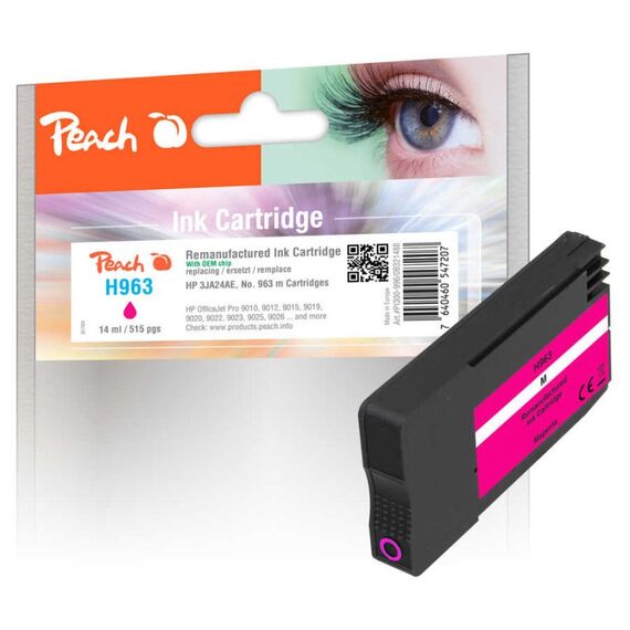 Peach PI300-996 Druckerpatrone 1 Stück(e) Kompatibel Standardertrag Magenta
