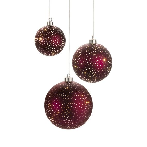 STT Glamour Ball Set Leichte Dekorationsfigur 22 Glühbirne(n) LED