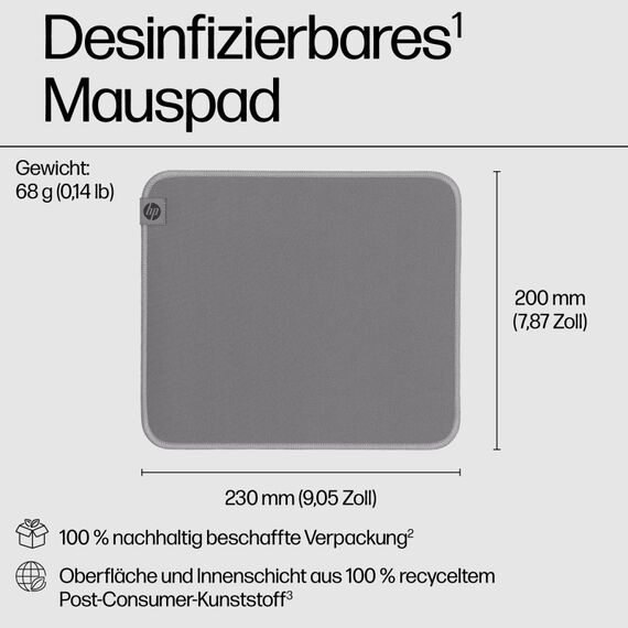 HP 100 Desinfizierbares Mauspad, 3 image