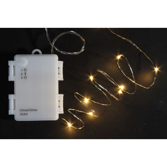 dameco LED Angel Hair 8m Lichterkette 0,82 m 80 Lampen