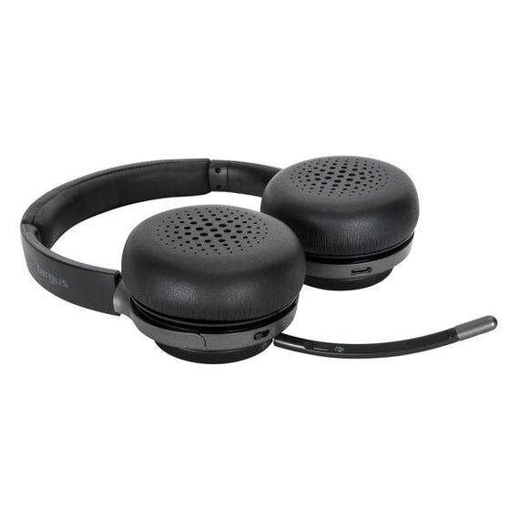 Targus AEH104GL Kopfhörer & Headset Verkabelt & Kabellos Kopfband Anrufe/Musik USB Typ-C Bluetooth Schwarz, 4 image