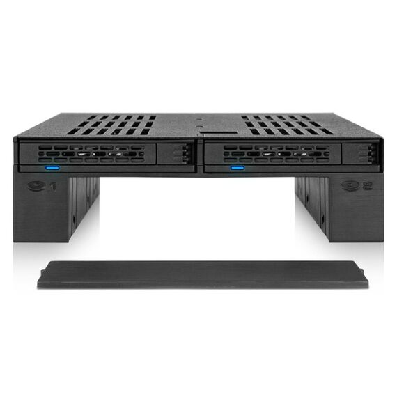 Icy Dock MB322SP-B Hard Drive Backplane Schwarz, 2 image