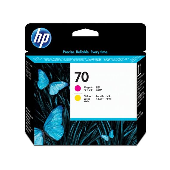 HP 70 Magenta/Gelb DesignJet Druckkopf