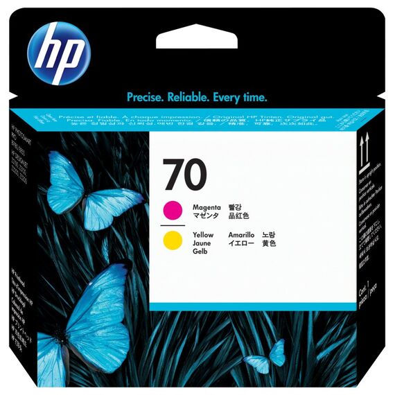 HP 70 Magenta/Gelb DesignJet Druckkopf, 2 image