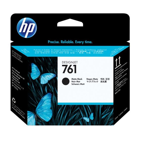 HP 761 Mattschwarz/Mattschwarz Designjet Druckkopf