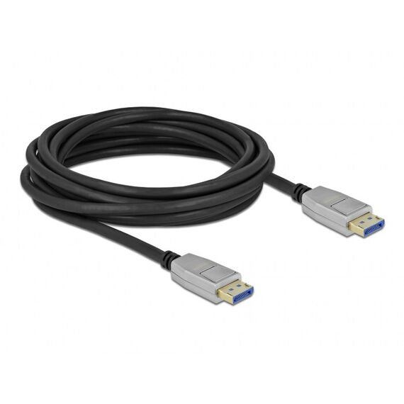 DeLOCK DisplayPort Kabel 10K 60 Hz 54 Gbps Metallgehäuse 1 m