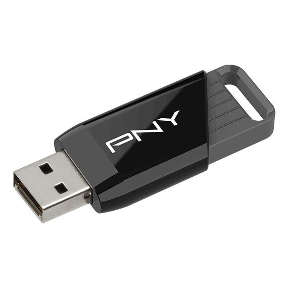 PNY Attaché X USB-Stick 64 GB USB Typ-A 3.2 Gen 1 (3.1 Gen 1) Schwarz