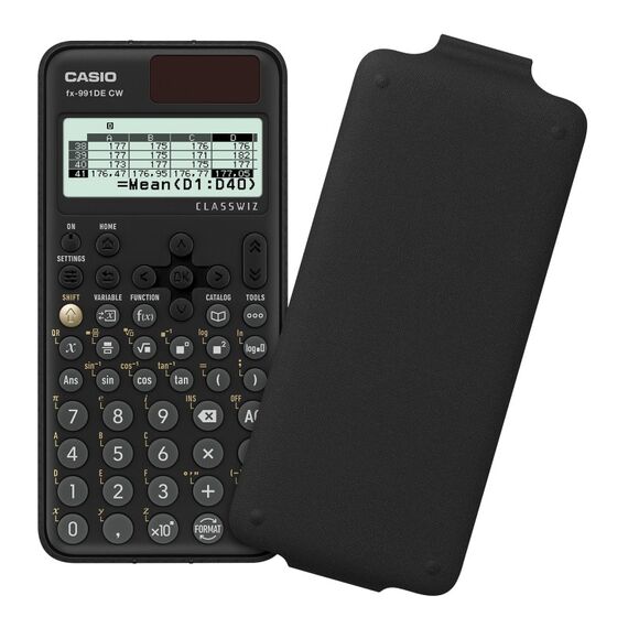 Casio fx-991DE CW Taschenrechner Tasche Wissenschaftlicher Taschenrechner Schwarz, 2 image