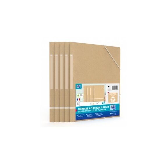 Oxford 400144176 Sammelmappe Karton Beige A4