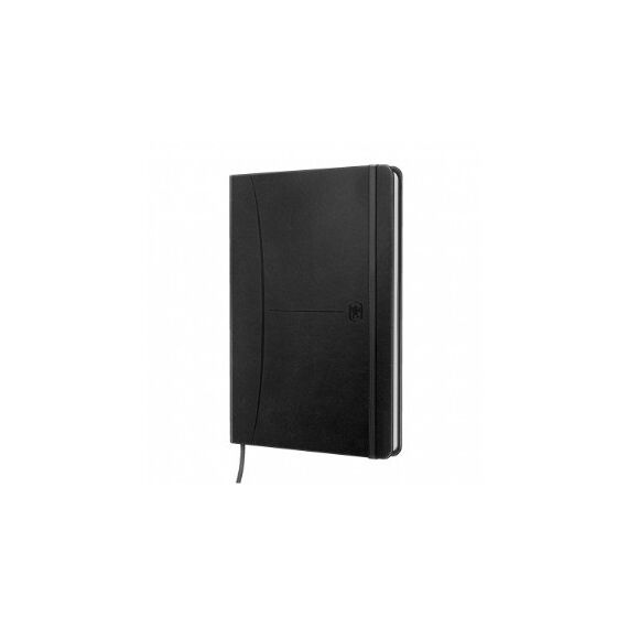 Oxford 400154943 Notizbuch A5 80 Blätter Schwarz