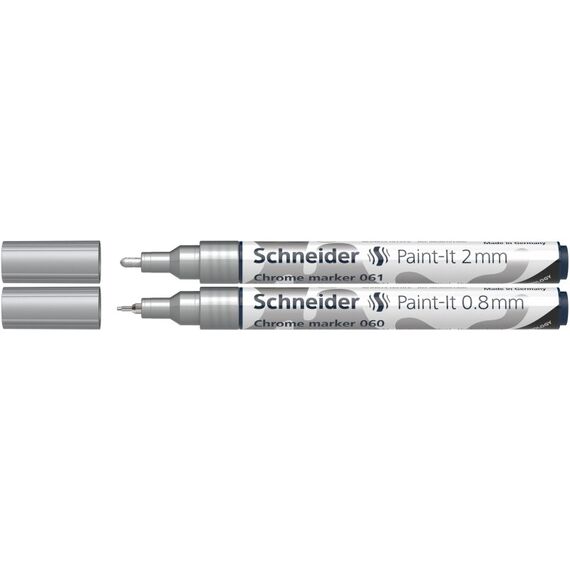 Schneider Schreibgeräte ML06011501 Marker 2 Stück(e) Chrom