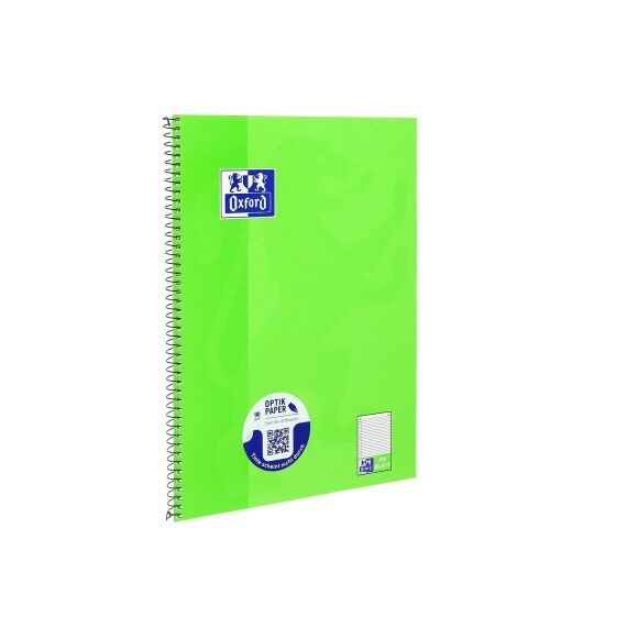 Oxford 100050357 Notizbuch A4 80 Blätter Grün