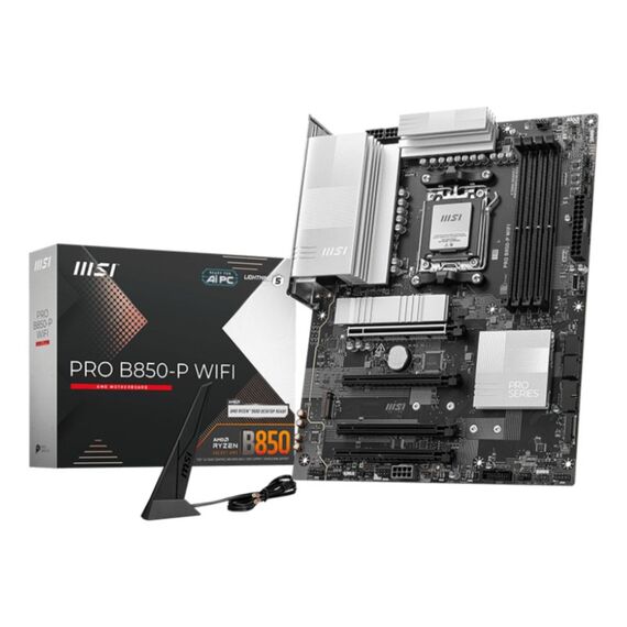 MSI PRO B850-P WIFI Motherboard AMD B850 Sockel AM5 ATX