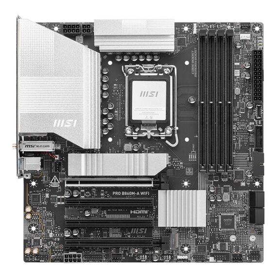 MSI PRO B860M-A WIFI Motherboard Intel B860 LGA 1851 (Socket V1) micro ATX, 2 image