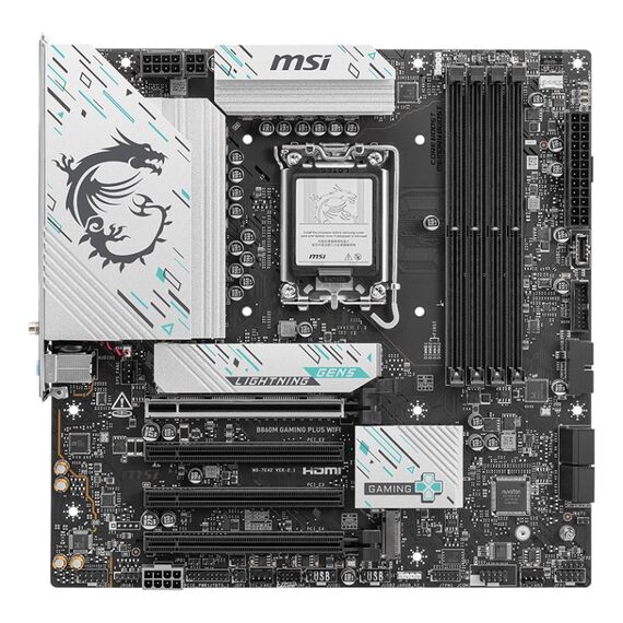 MSI B860M GAMING PLUS WIFI Motherboard Intel B860 LGA 1851 (Socket V1) micro ATX, 2 image