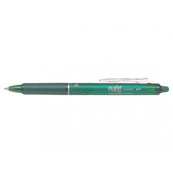 Pilot FriXion Anklippbarer versenkbarer Stift Grün 1 Stück(e)