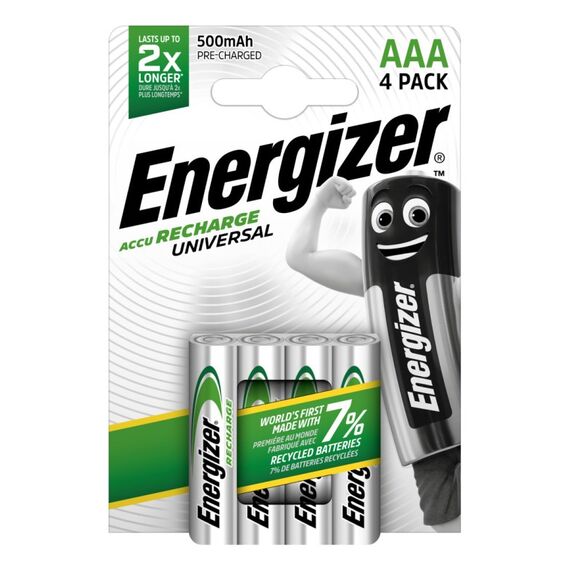 Energizer Recharge Universal Wiederaufladbarer Akku AAA Alkali