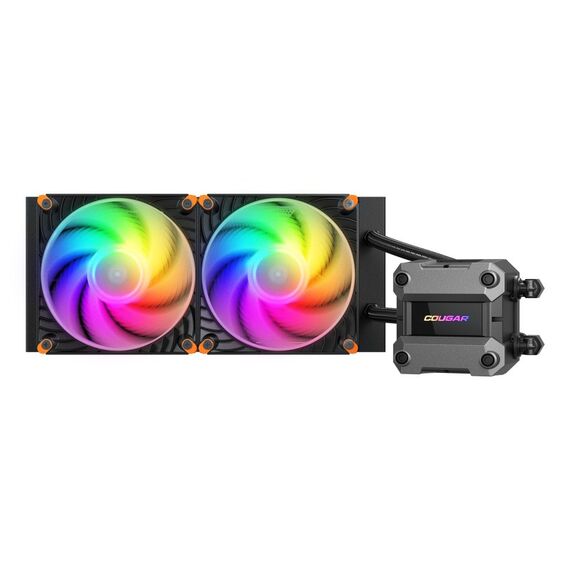 COUGAR CPU Wasserkühlung Poseidon Ultra 240, ARGB, Schwarz