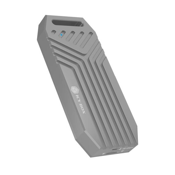 ICY BOX IB-1919M-C42, Type-C® USB4® Gen 3x2 (40 Gbit/s) zu PCIe NVMe M.2 2280 High-Performance SSD Enclosure