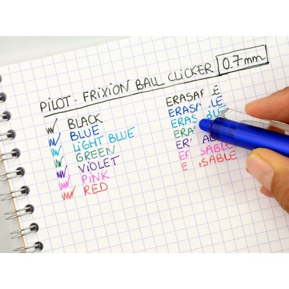 Pilot FriXion Anklippbarer versenkbarer Stift Rot 1 Stück(e), 3 image