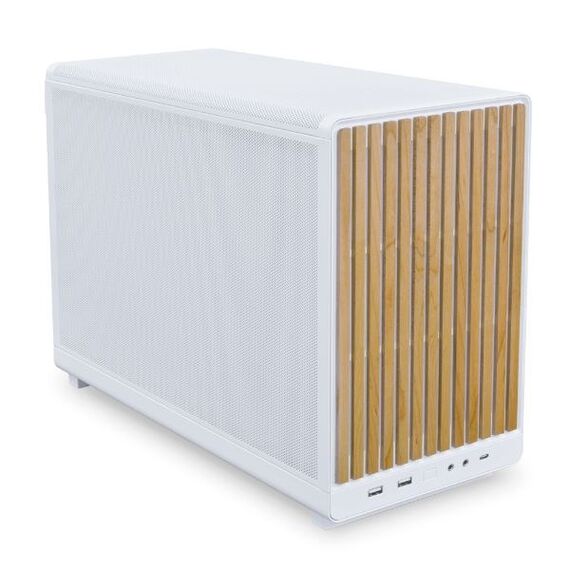 Lian Li A3-mATX Micro Tower Weiß, Holz, Farbe: Weiß, Holz, 2 image