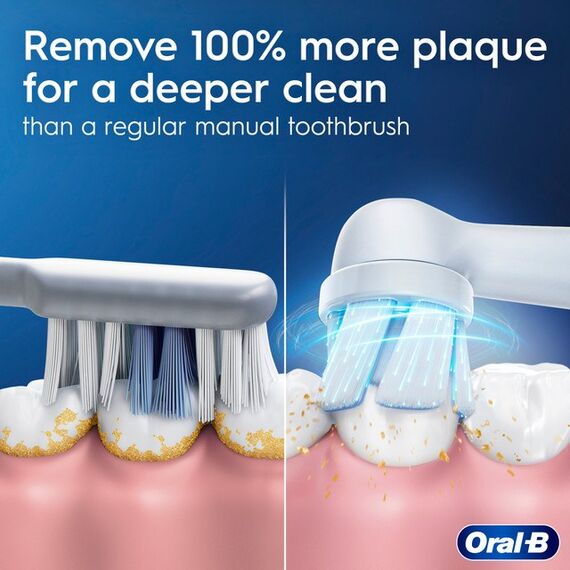 Oral-B 615204 Elektrische Zahnbürste Erwachsener Vibrierende Zahnbürste Grün, 3 image