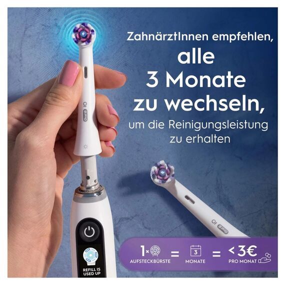 Oral-B 373210 Elektrischer Zahnbürstenkopf 2 Stück(e) Weiß, 4 image